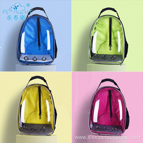 Pet space carriers bags pet backpack window outdoor